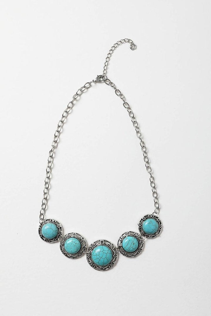 La Floraison Turquoise Necklace - Brand My Case