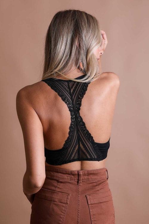 Lacey Racerback Seamless Bralette - Brand My Case