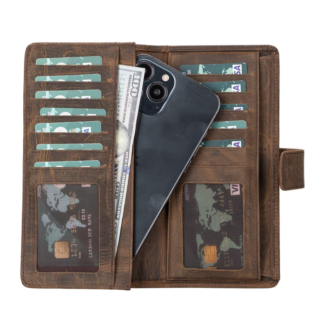 Lander Leather Phone Wallet and Multiple Card Holder for Women - Brand My Case