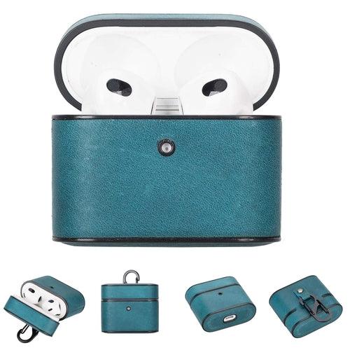 Laramie Leather Case for Apple AirPods 3 - Brand My Case