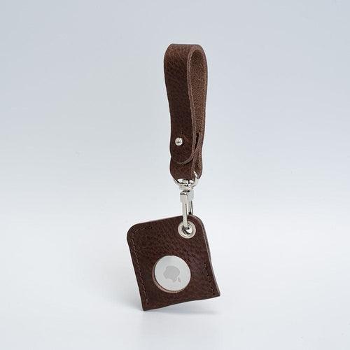 Leather AirTag bag charm - Brand My Case