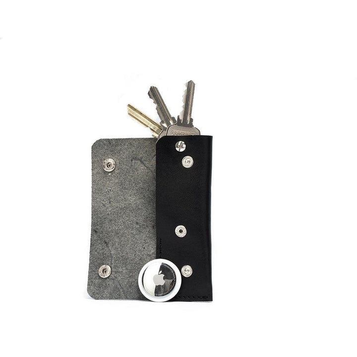 Leather AirTag Key Case 3.0 - Brand My Case