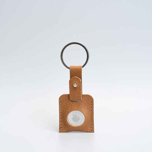 Leather airtag keyring - Brand My Case