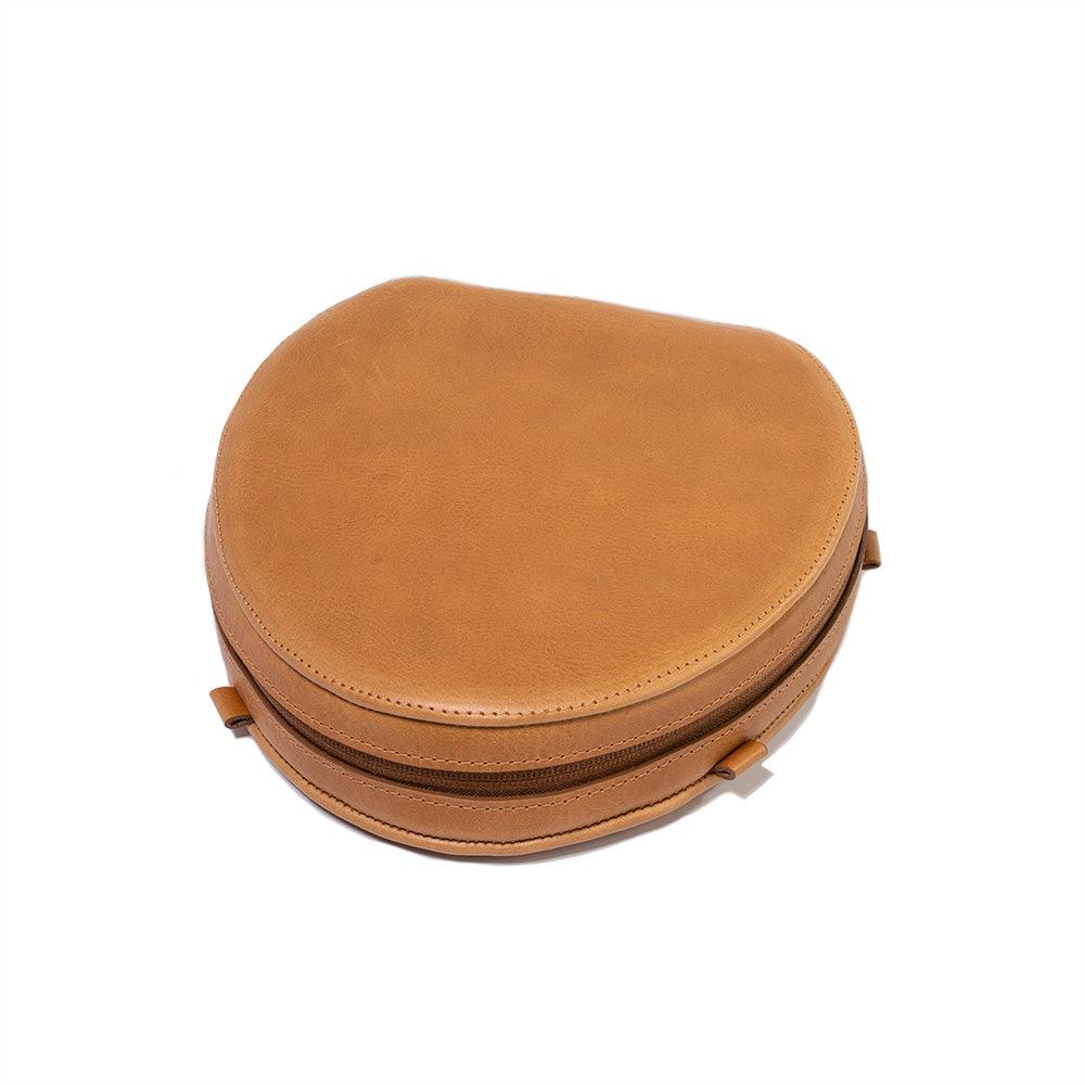 Leather Case for AirPods Max (Brown) - Brand My Case