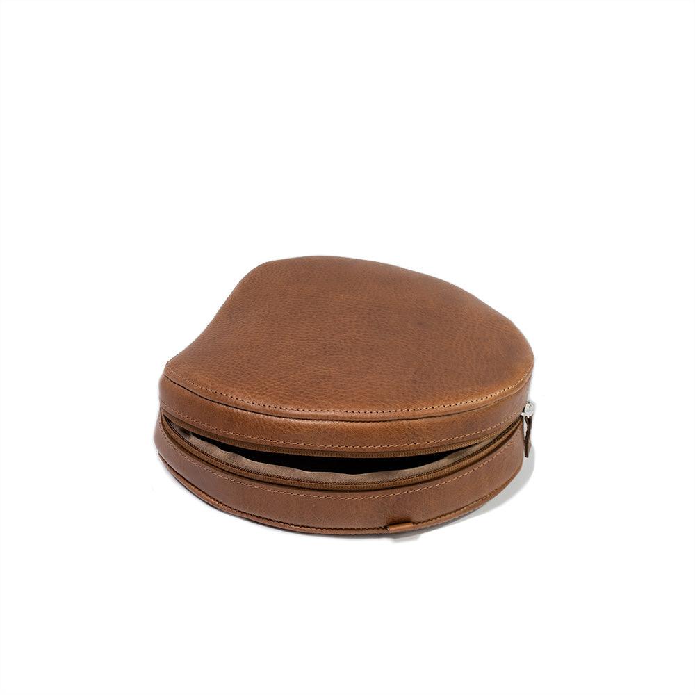 Leather Case for AirPods Max (Mahogany) - Brand My Case