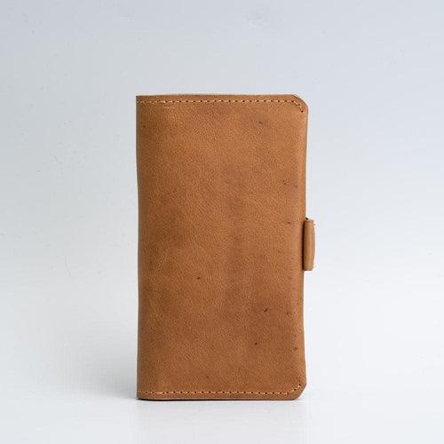 Leather iPhone folio wallet with Magsafe - The Minimalist 2.0 - Brand My Case