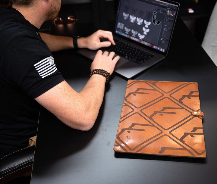 Leather Laptop Sleeve - Brand My Case