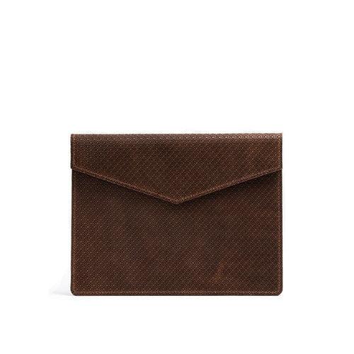 Leather Sleeve for MacBook - Geometric Net - Brand My Case