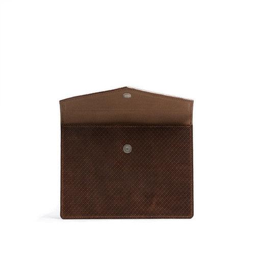 Leather Sleeve for MacBook - Geometric Net - Brand My Case