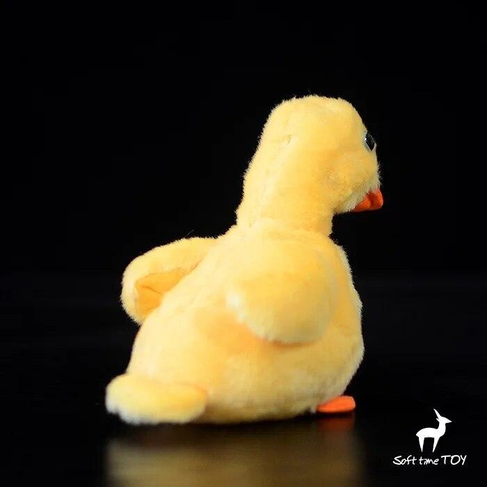 Lifelike duck doll yellow duck plush toy artificial animal plush toy gift 15cm collection toy simulation mole doll - Brand My Case