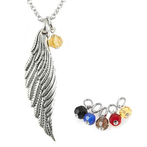 Light Angel Wing Necklace (Multiple Options) - Brand My Case