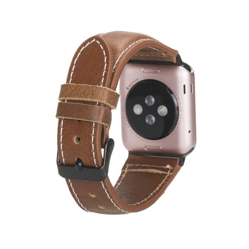 Lincoln Classic Apple Watch Leather Straps - Brand My Case