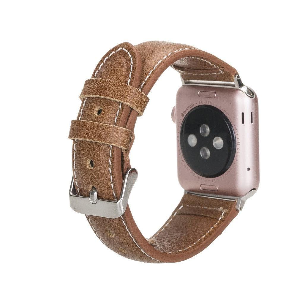 Lincoln Classic Apple Watch Leather Straps - Brand My Case