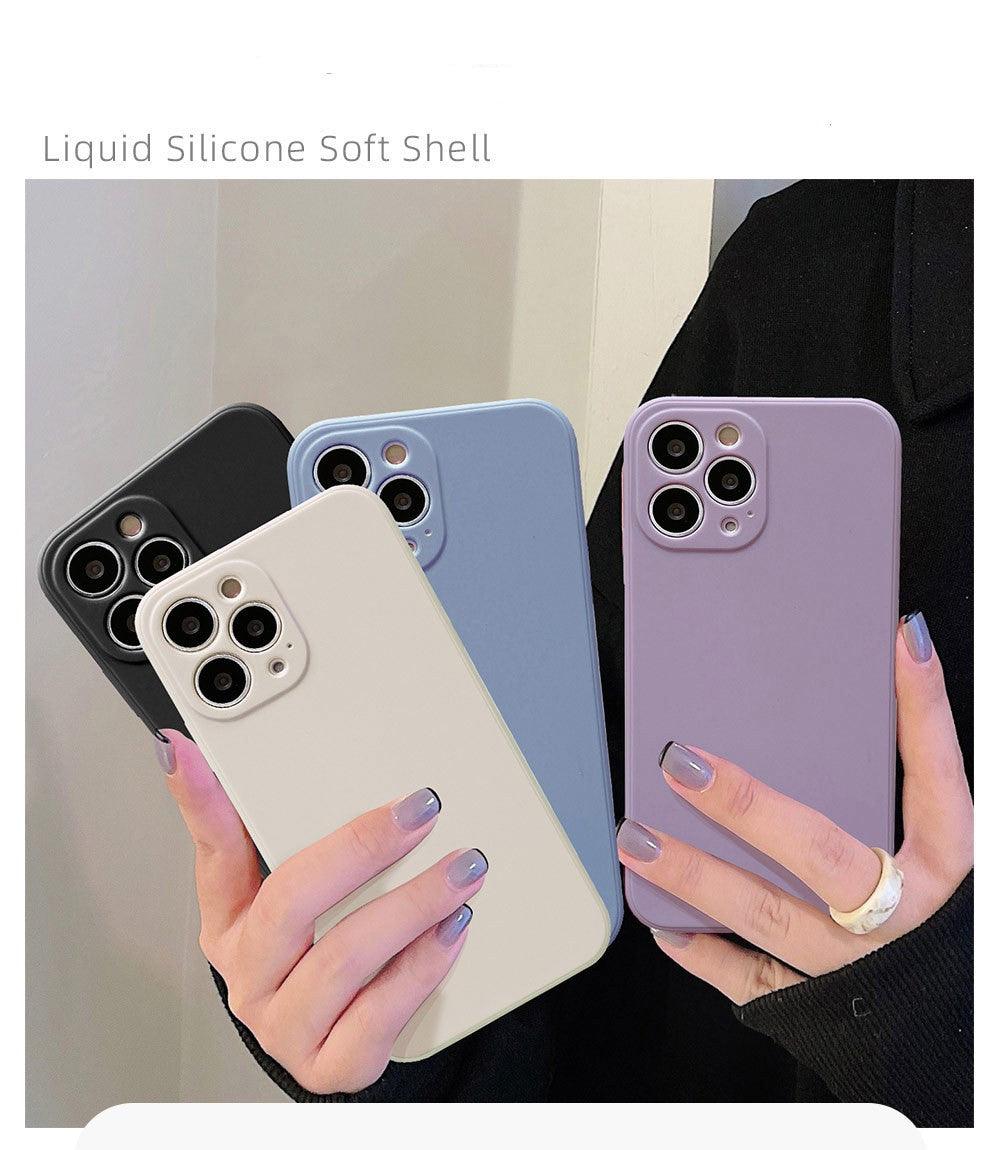 Liquid Silicone Sofe Shell Phone Cover Iphone 14 Phone Case - Brand My Case