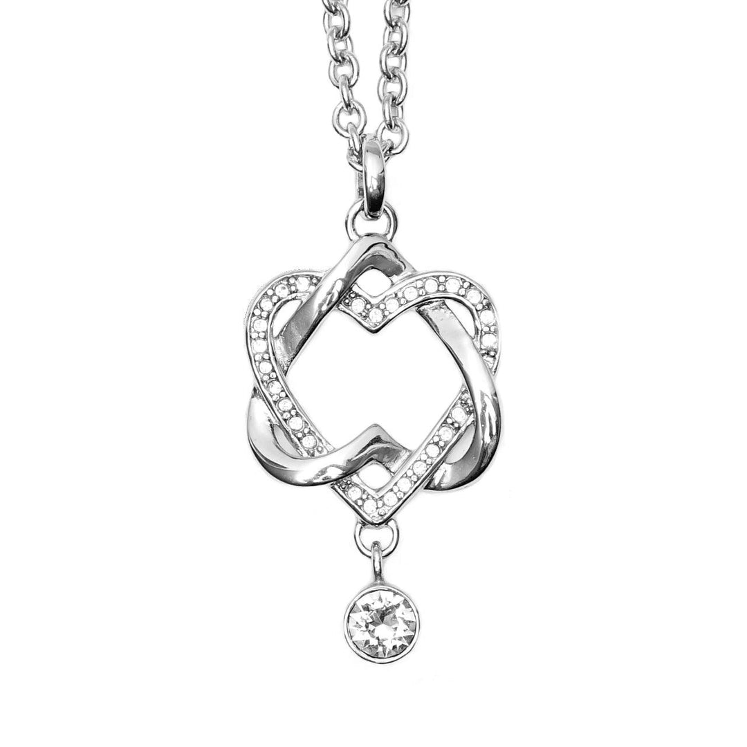 Love Interlaced Heart Necklace - Brand My Case