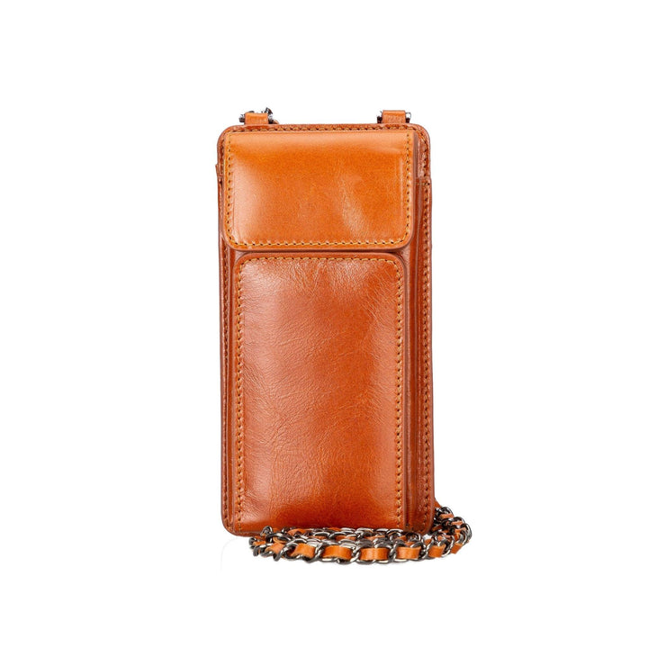 Lovell Crossbody Leather Phone Wallet - Brand My Case