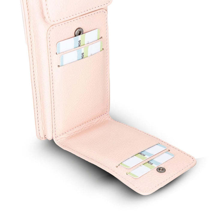 Lovell Crossbody Leather Phone Wallet - Brand My Case