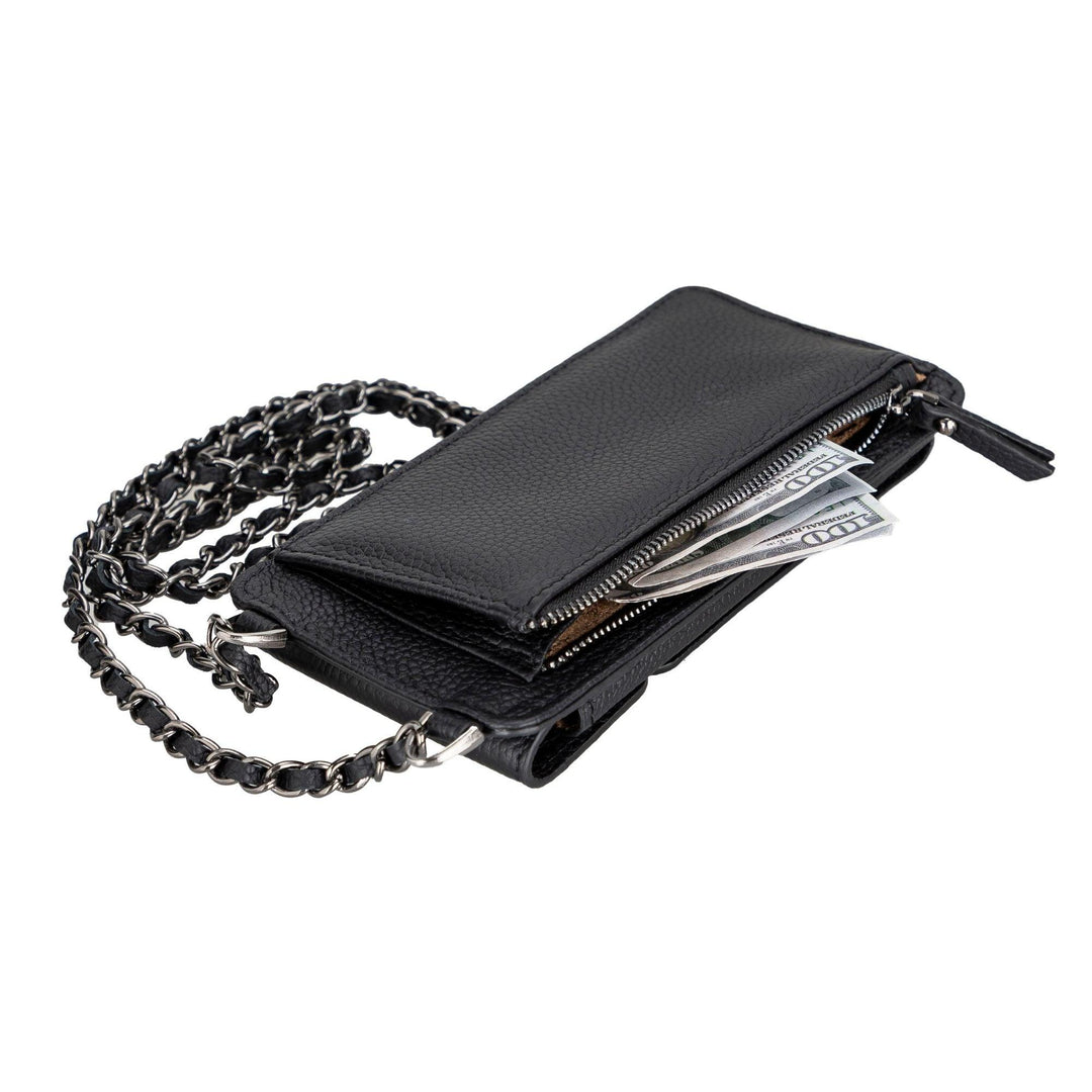 Lovell Crossbody Leather Phone Wallet - Brand My Case