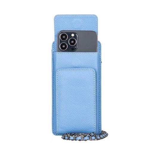 Lovell Crossbody Leather Phone Wallet - Brand My Case