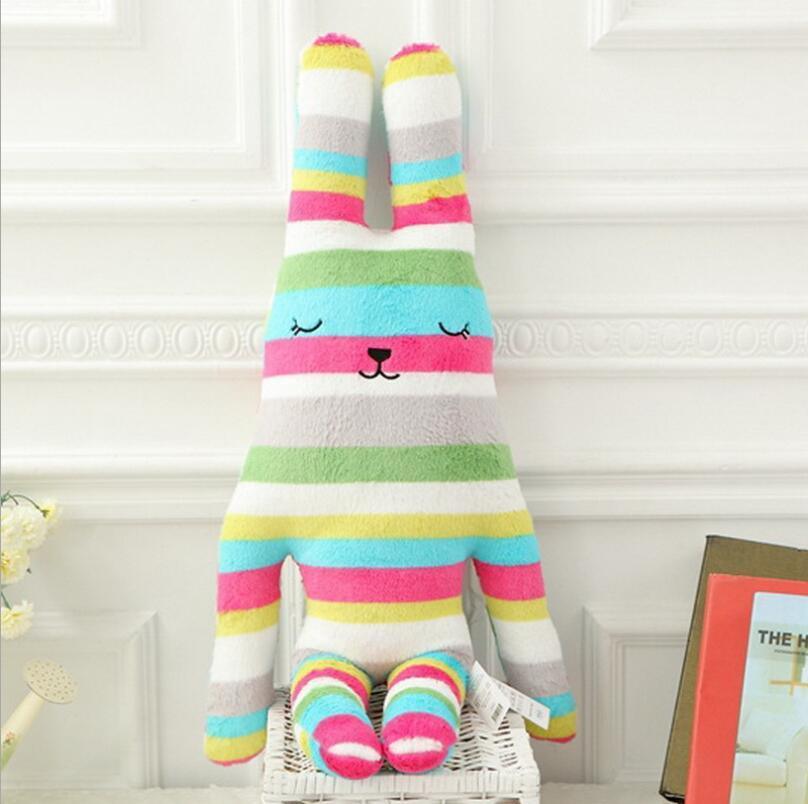 Lovely plush toy doll Japan CRAFTHOLIC red &green rabbit stuffed - Brand My Case