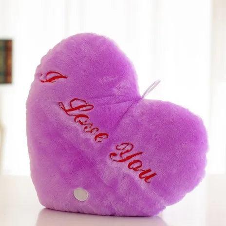 Luminous Glowing Pillow Heart Cushion - Brand My Case