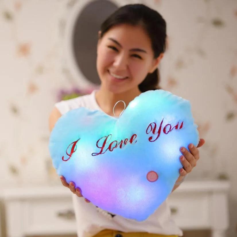 Luminous Glowing Pillow Heart Cushion - Brand My Case