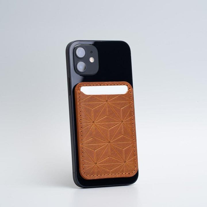 MagSafe wallet - Geometric Flower - Brand My Case
