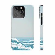 Making Waves Slim Case for iPhone 14 Series - Brand My Case