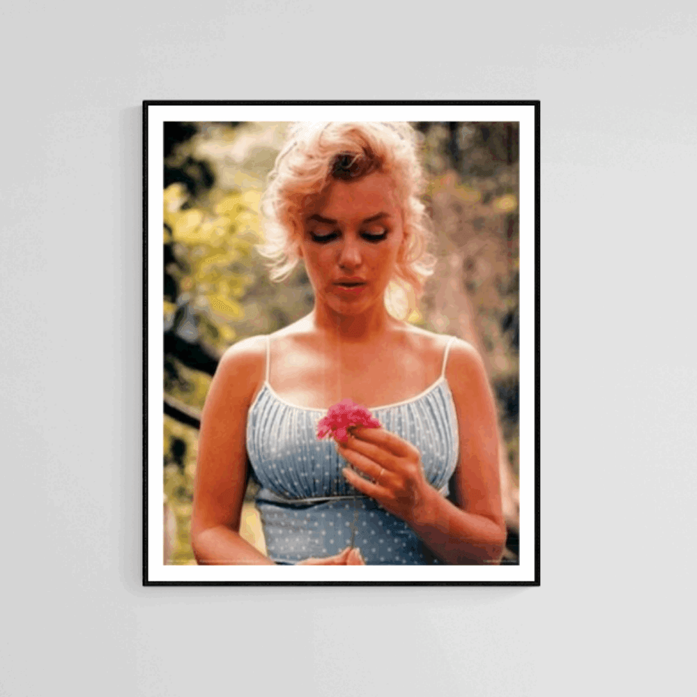 *Marilyn Flower Art Print - Brand My Case
