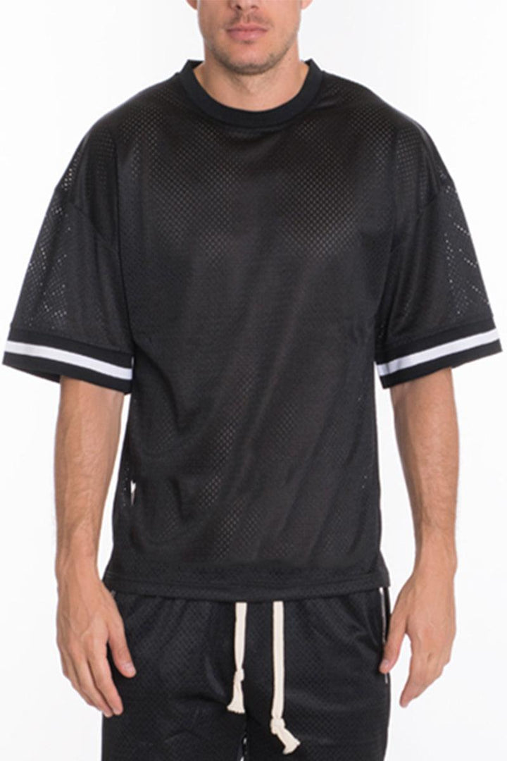 Mesh Jersey Tshirt and Basketball Short Set - Brand My Case