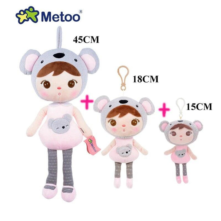 Metoo Doll Stuffed Toys Kawaii Mother and Kid 2 Piece Angela Plush Sleeping Toys For Girls Newborn Baby Christmas Birthday Gift - Brand My Case