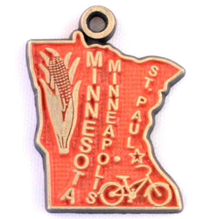 Minnesota State Charm Bracelet, Necklace, or Charm Only - Brand My Case