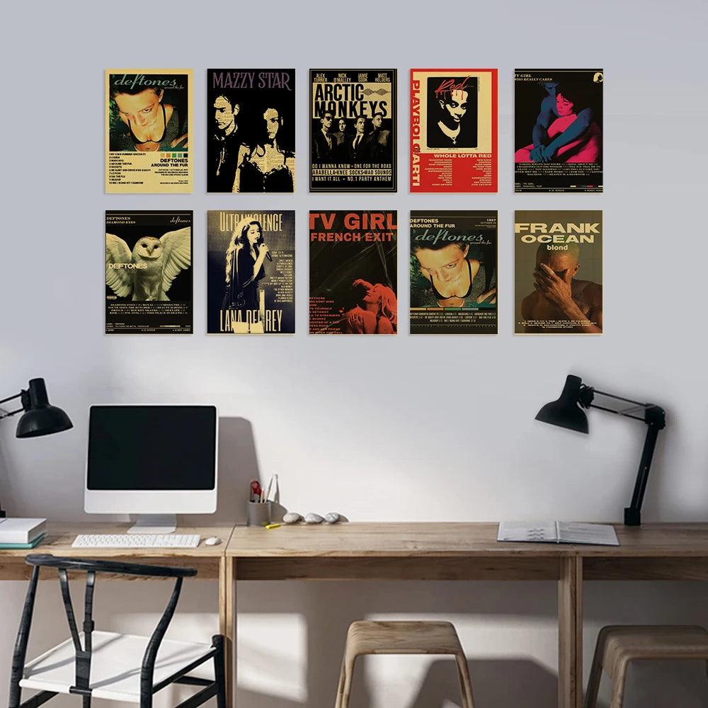 Mitski Drake Band Music Posters - Wall Art Room Decor - Brand My Case