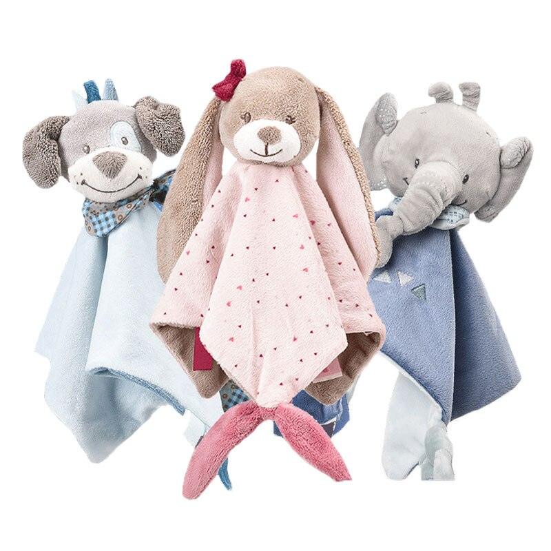 Montessori Cuddly For Babies Comforter Toy Bunny Toy Plush Stuffed Plush Toy Sleeping Toy Appease Towel Baby Toys 0 12 Months - Brand My Case