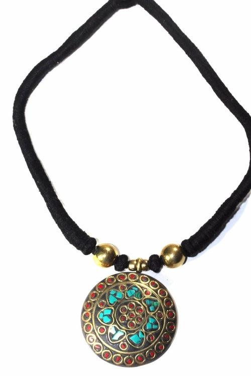 Mosaic Medallion Necklace - Brand My Case