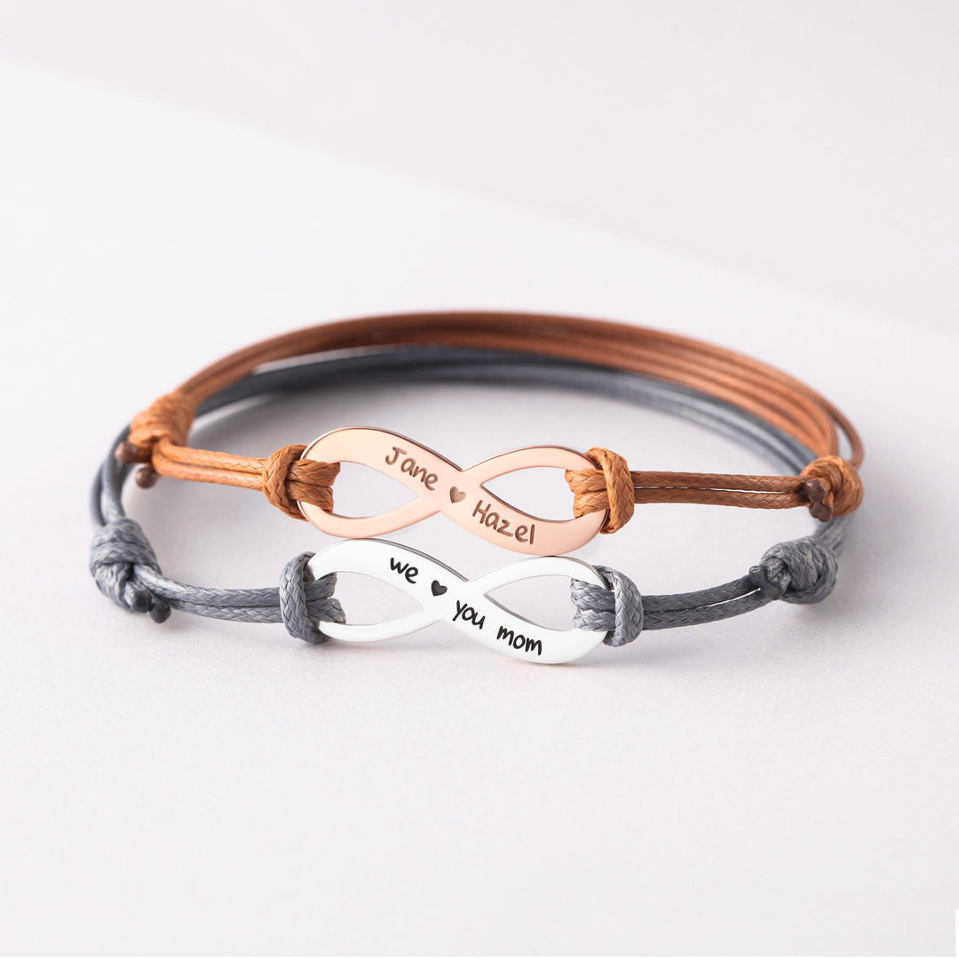Mother Bracelet, Kid Names Bracelet, Mothers Day Gift From Kids - Brand My Case