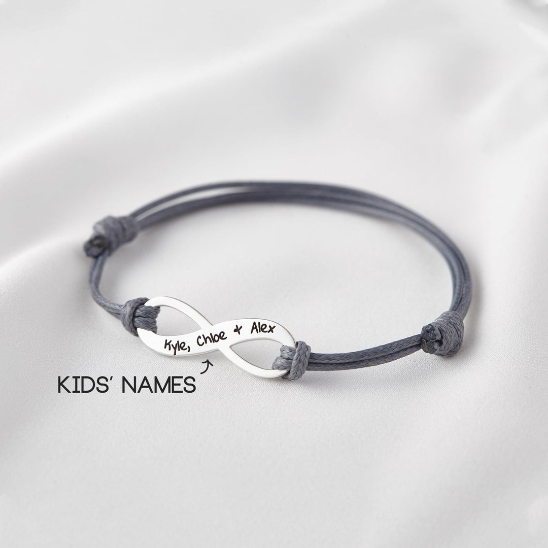 Mother Bracelet, Kid Names Bracelet, Mothers Day Gift From Kids - Brand My Case