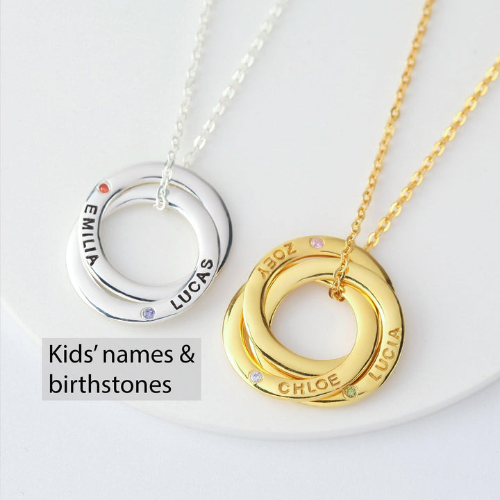 Mother Necklace Birthstone, Custom Mother Necklace, Gift From Daughter - Brand My Case