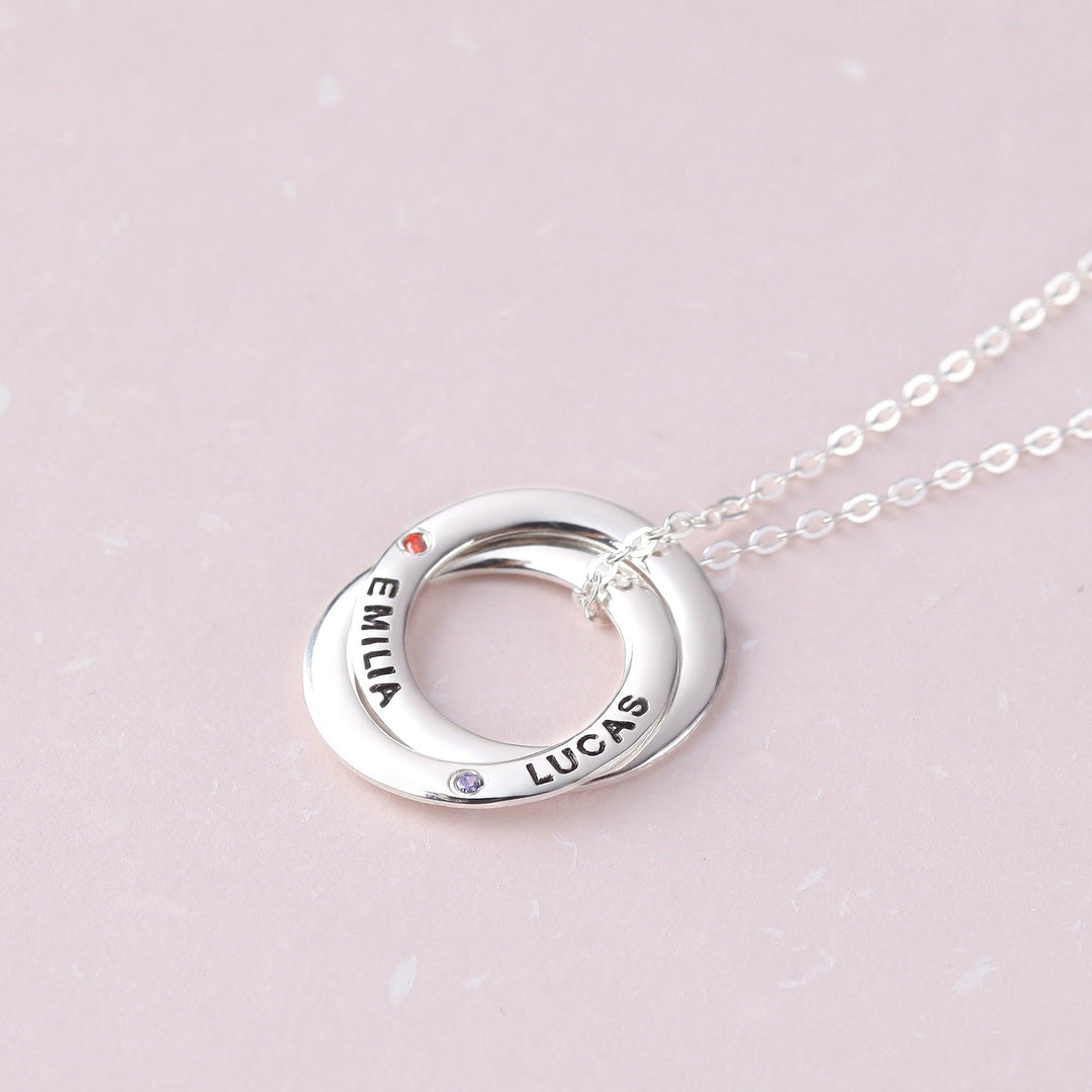 Mother Necklace Birthstone, Custom Mother Necklace, Gift From Daughter - Brand My Case