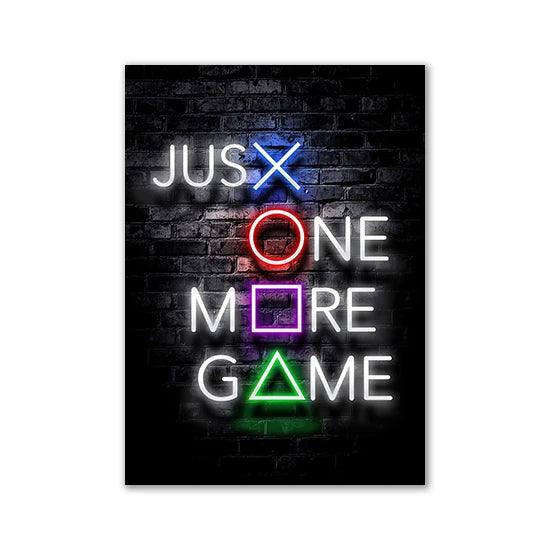 Motivational Neon Effect Premium Poster - Brand My Case