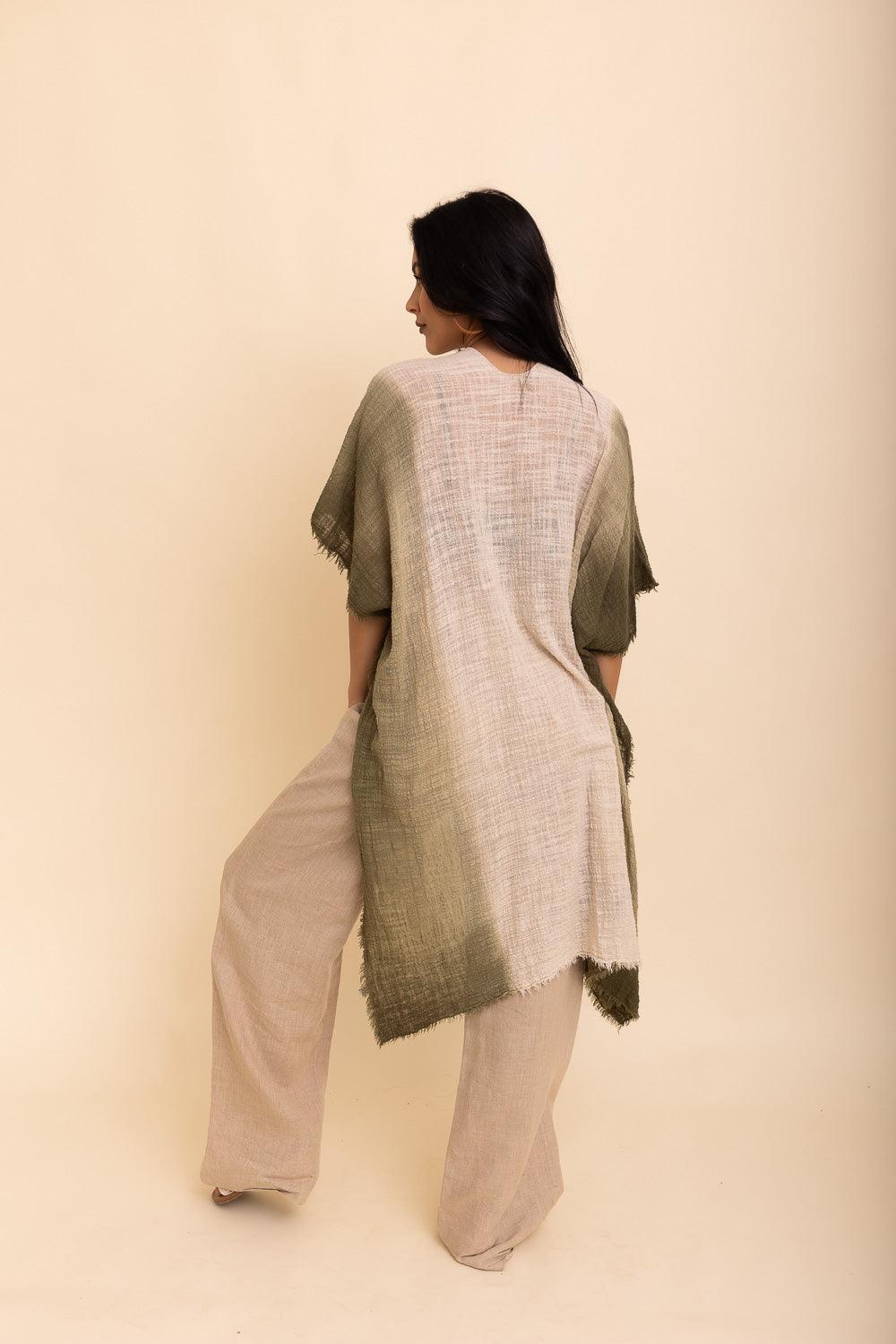 Mystic Hues Cotton Kimono - Brand My Case