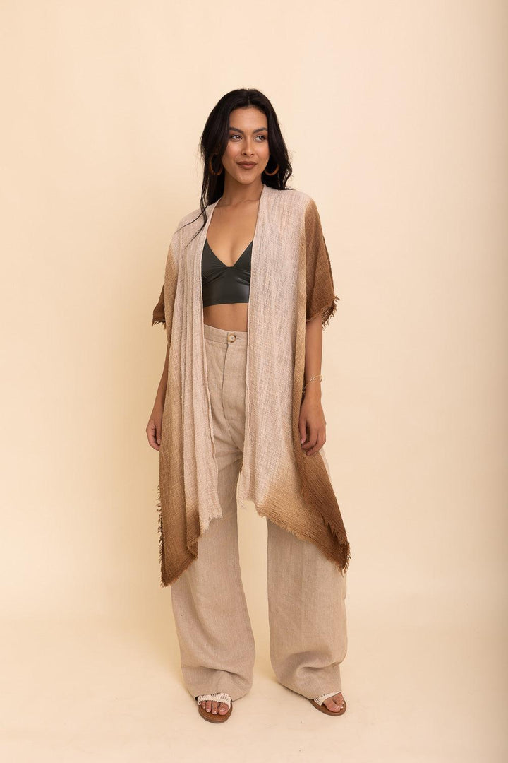 Mystic Hues Cotton Kimono - Brand My Case