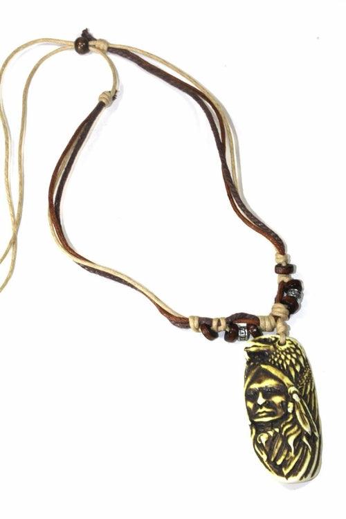 Native Indian & Wild Eagle Boho Style Necklace - Brand My Case