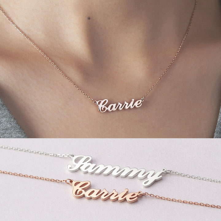 Necklace For Teen Girls, Name Necklace, High School Girl Gift - Brand My Case