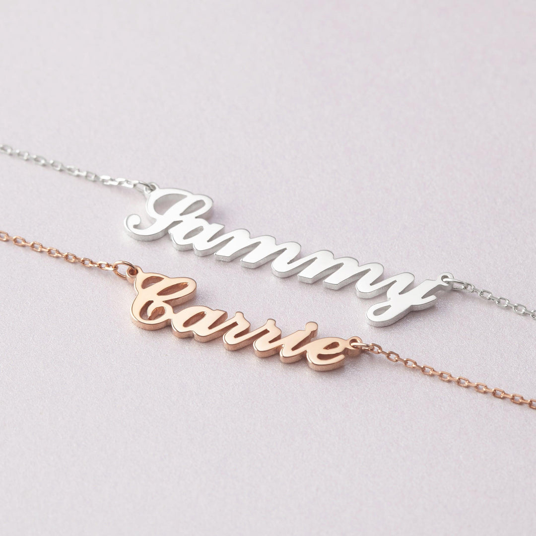 Necklace For Teen Girls, Name Necklace, High School Girl Gift - Brand My Case