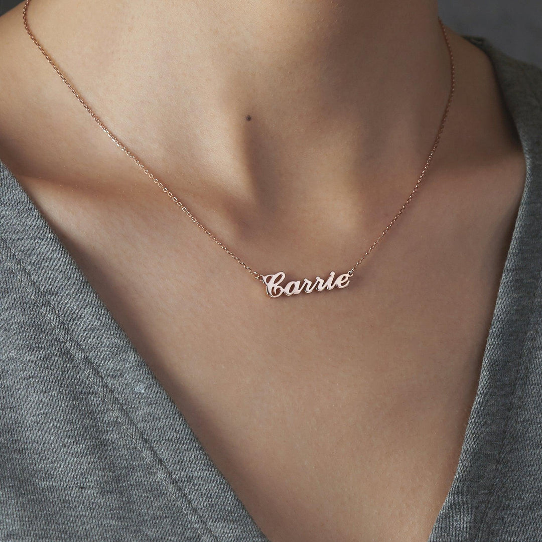 Necklace For Teen Girls, Name Necklace, High School Girl Gift - Brand My Case