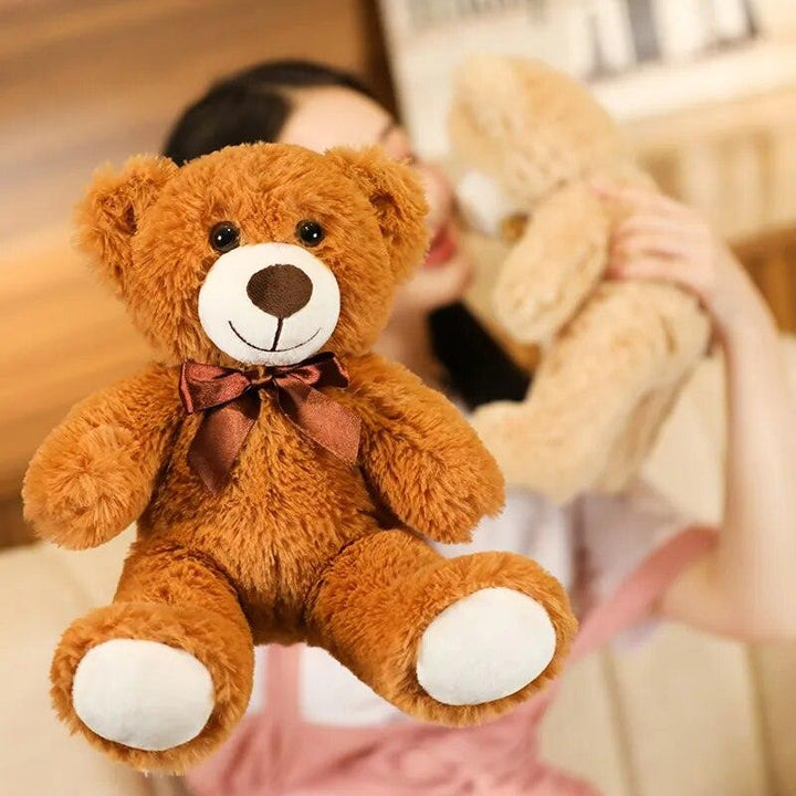 New Arrive 7 Colors 35cm Cute Bow Tie Teddy Bear Plush Toy Doll For Boy Girl Gift - Brand My Case