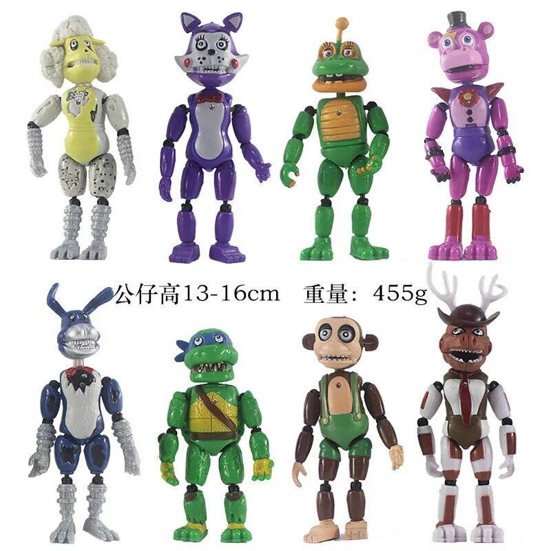 New FNAF Figure Final Boss Cute Bonnie Bear Five Night At Freddy Security Breach Action Figure PVC Model Sundrop Toys Gifts - Brand My Case