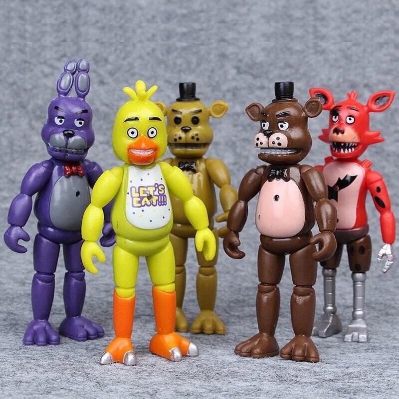 New FNAF Figure Final Boss Cute Bonnie Bear Five Night At Freddy Security Breach Action Figure PVC Model Sundrop Toys Gifts - Brand My Case