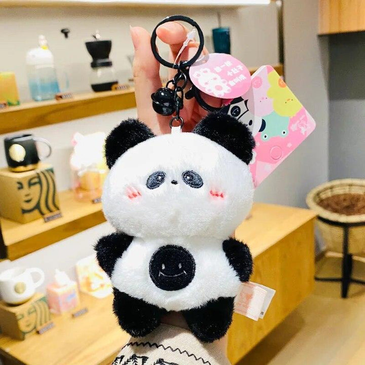 New Kawaii Plush Bunny Bear Toy Keychain Cute Stuffed Plush Keyring Rabbit Bear Doll Keychain Backpack Pendant Ornaments - Brand My Case